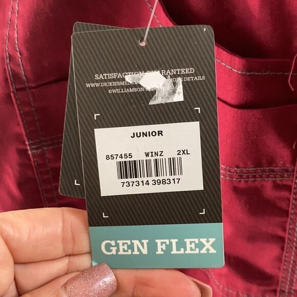 Dickies Gen Flex Scrub Pant Low Rise Drawstring Cargo 857455 - Picture 10 of 10